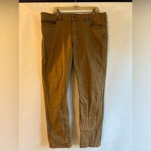 DKNY JEANS CARMEL BROWN BEDFORD SLIM FIT CAUSAL JEAN/PANTS SIZE 38/30